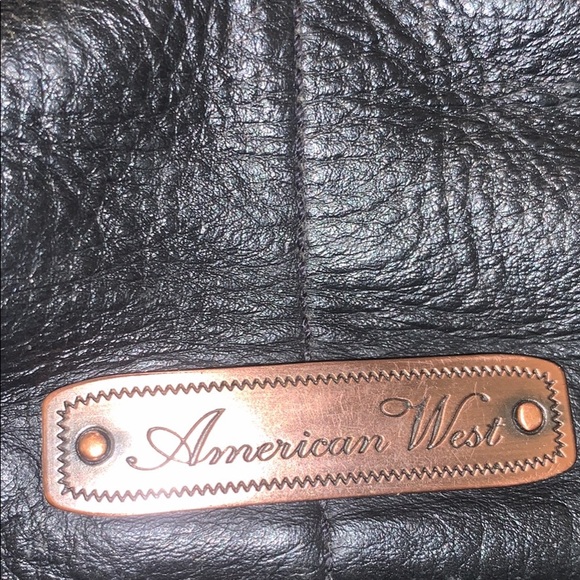 Black fringe American west purse - Picture 2 of 5